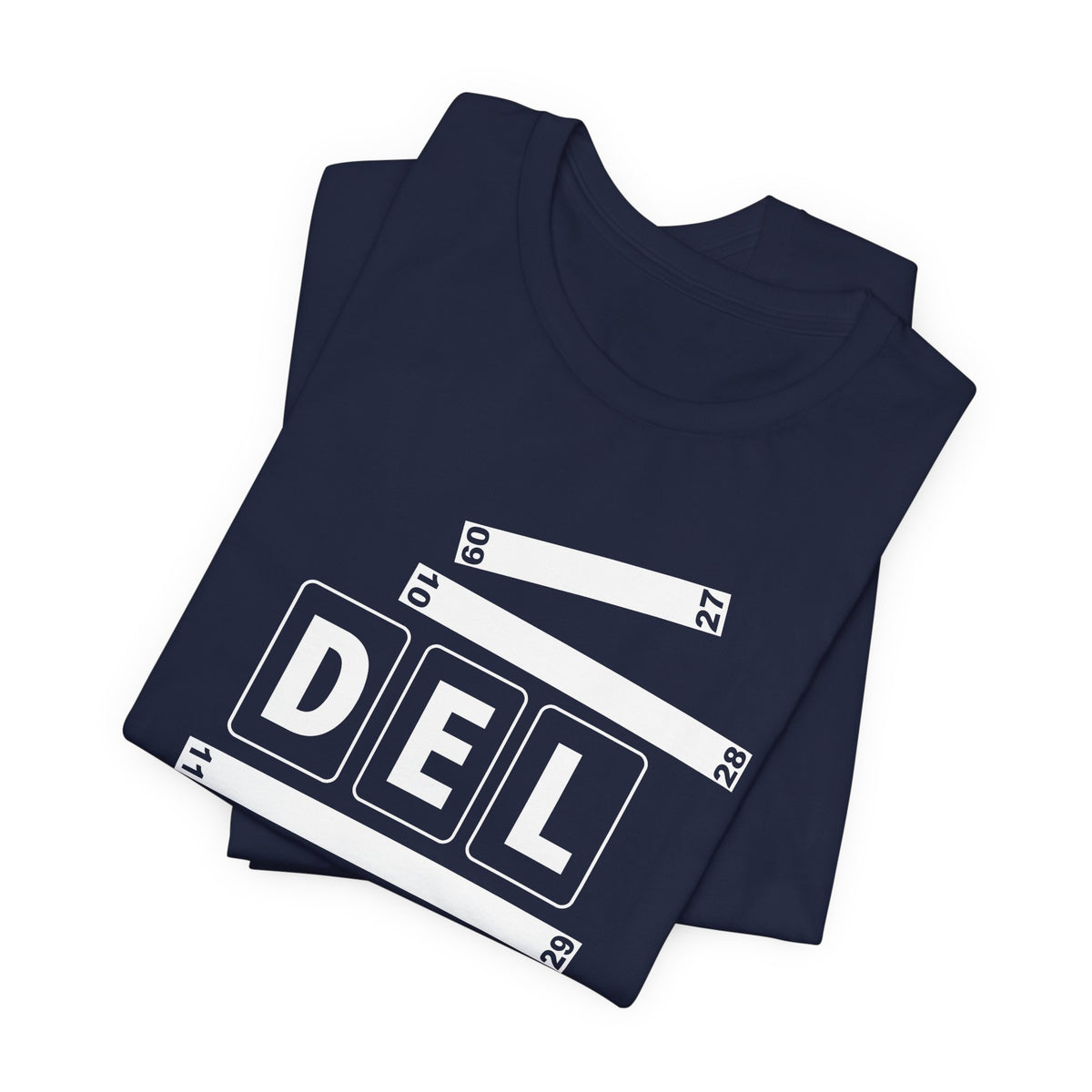DEL Airport Code Tee Shirt 1