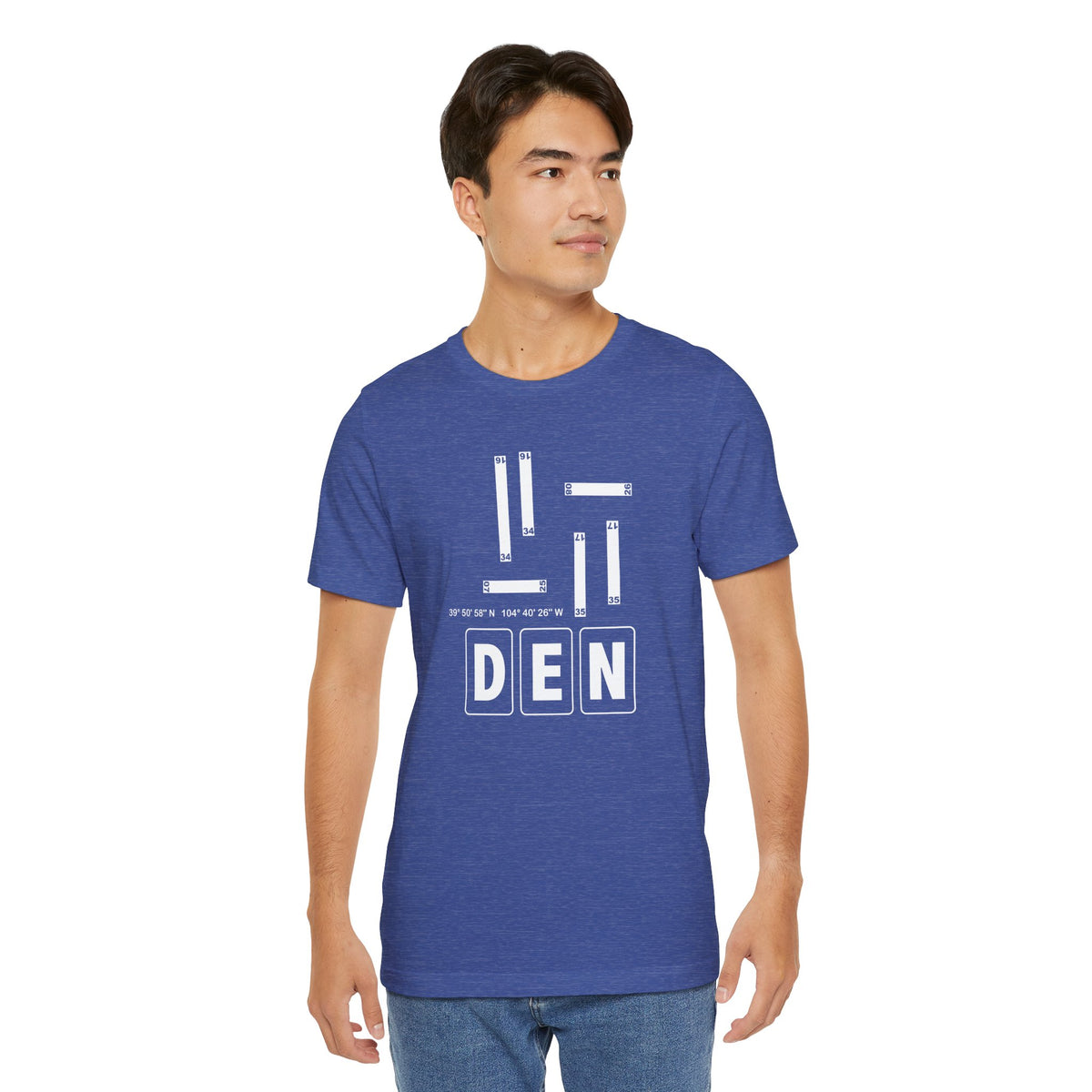 DEN Airport Code Tee Shirt 1