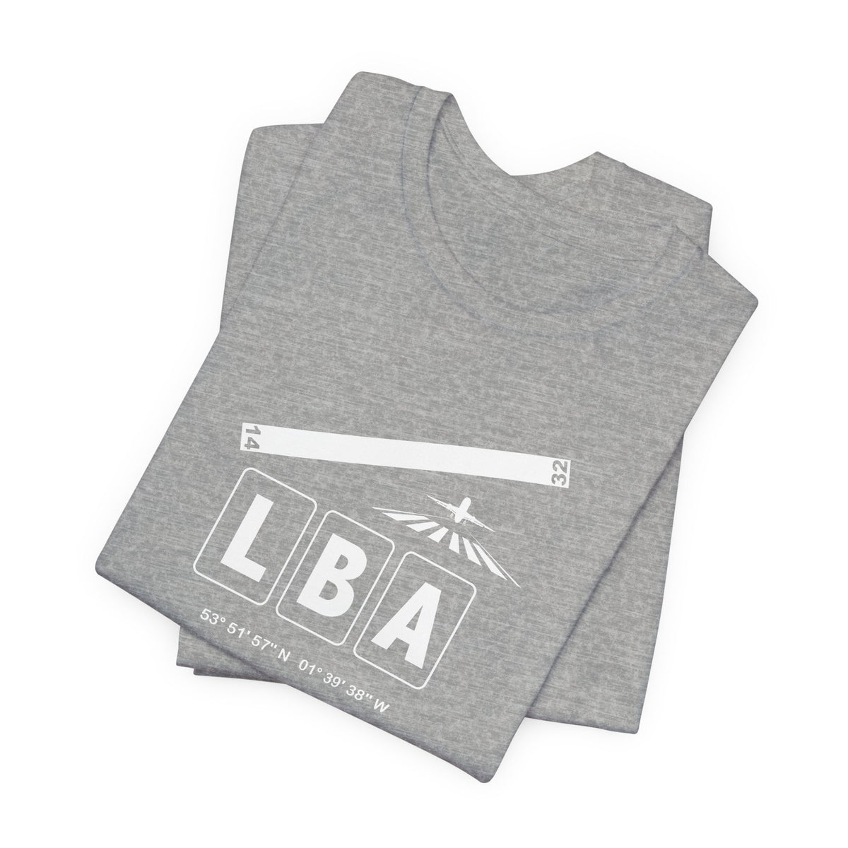 LBA Airport Code Tee Shirt 1
