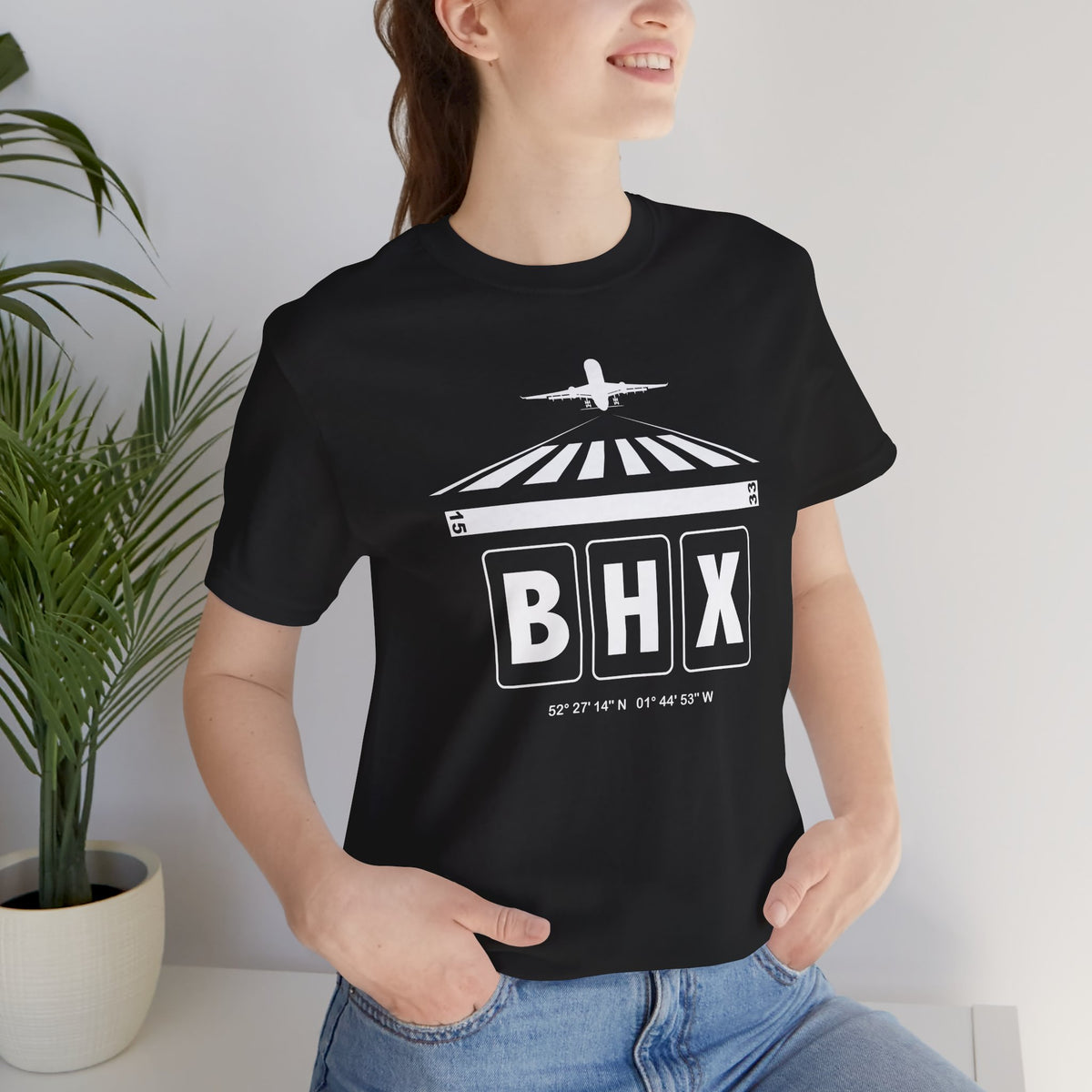 BHX Airport Code Tee Shirt 1