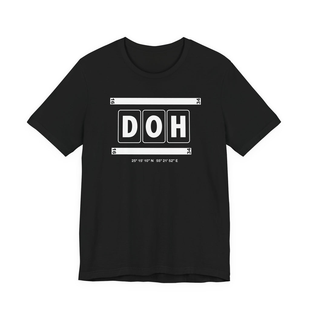 DOH Airport Code Tee Shirt