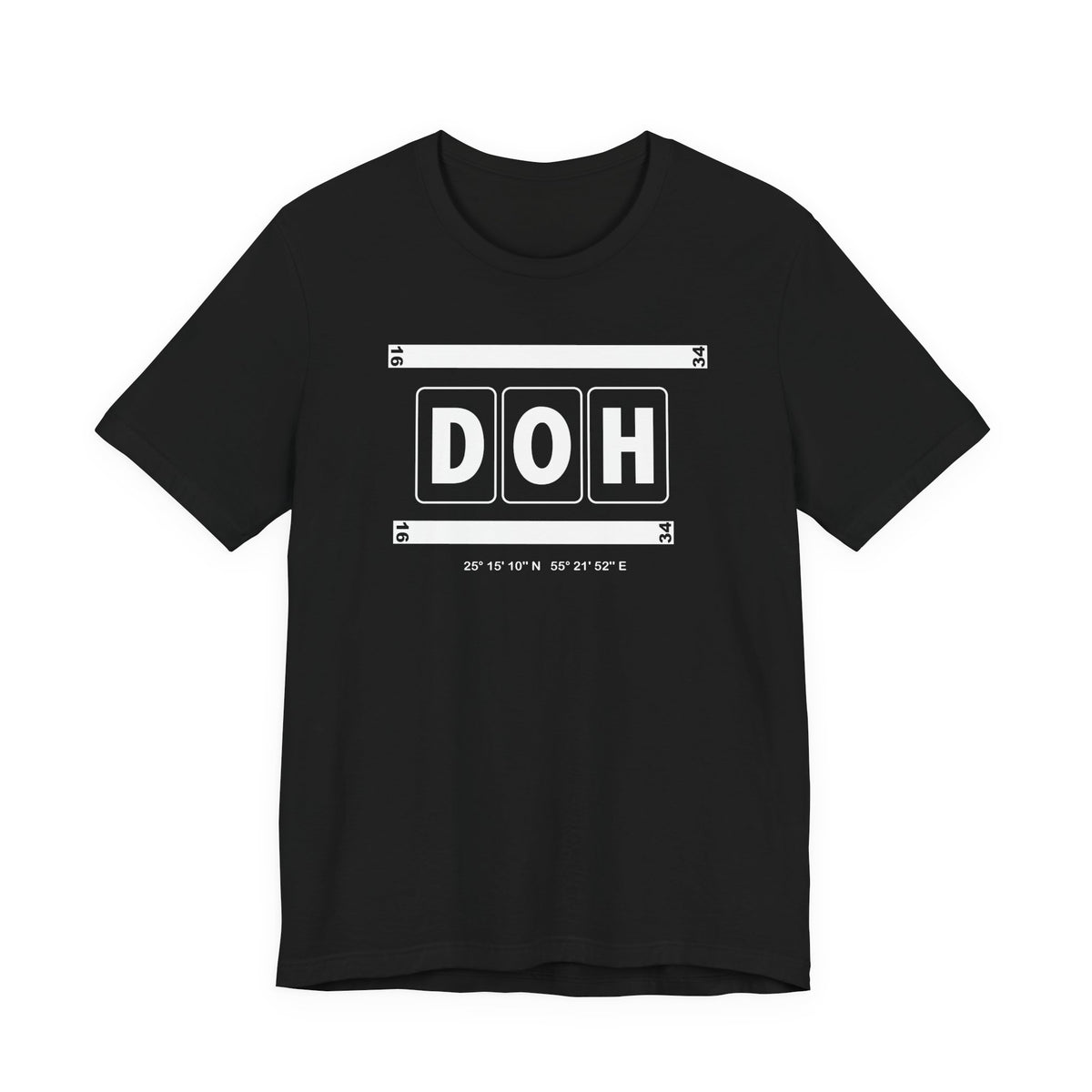 DOH Airport Code Tee Shirt