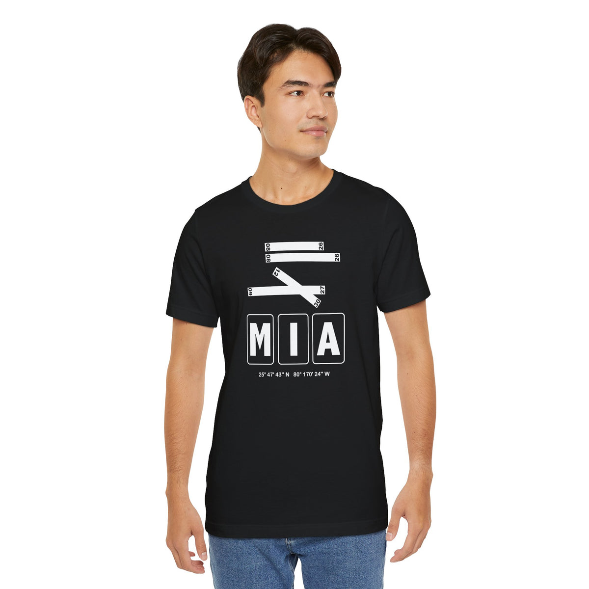 MIA Airport Code Tee Shirt 1