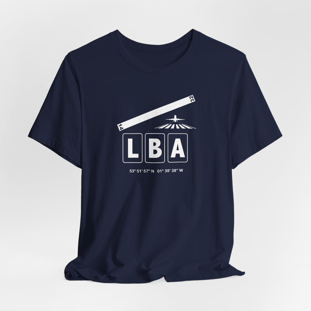 LBA Airport Code Tee Shirt 1