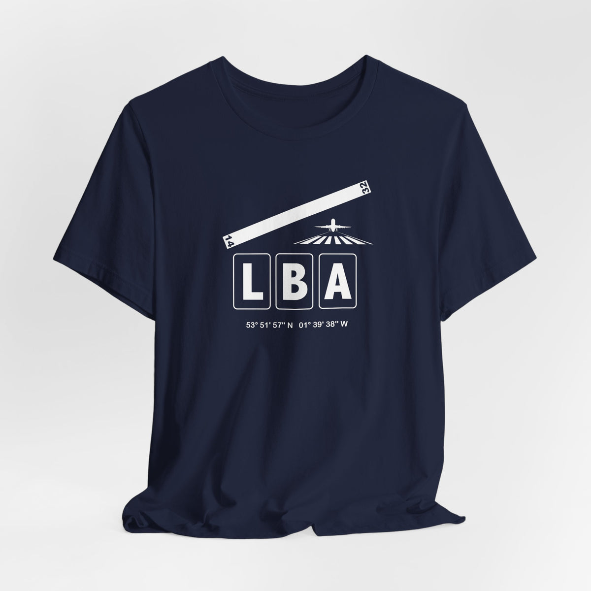 LBA Airport Code Tee Shirt 1