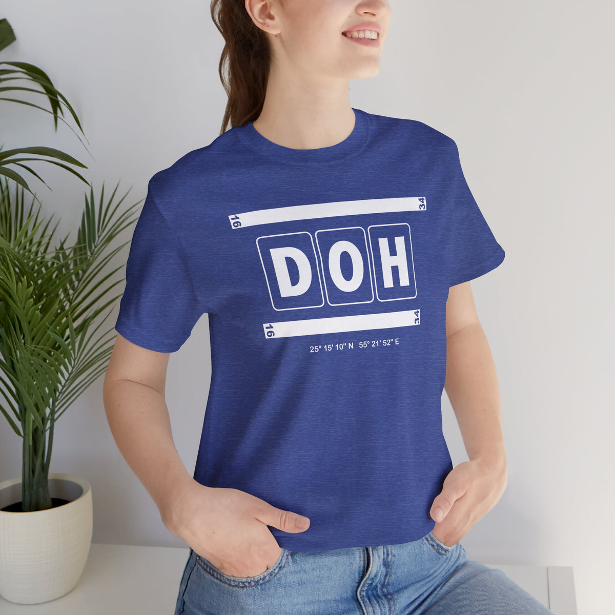 DOH Airport Code Tee Shirt