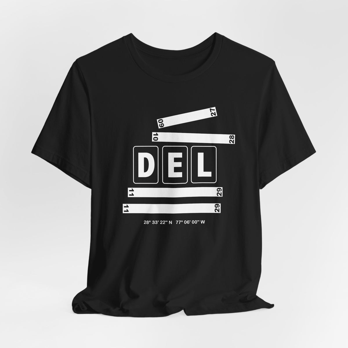DEL Airport Code Tee Shirt 1