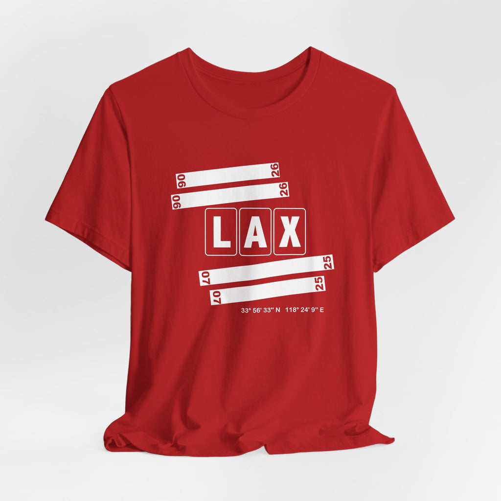 LAX Airport Code Unisex Teeshirt