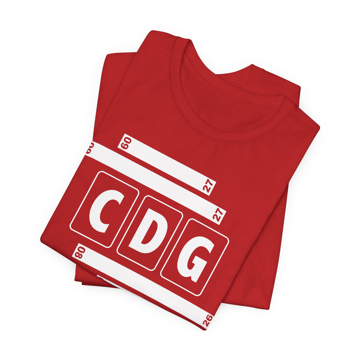 CDG Airport Code Tee Shirt 1