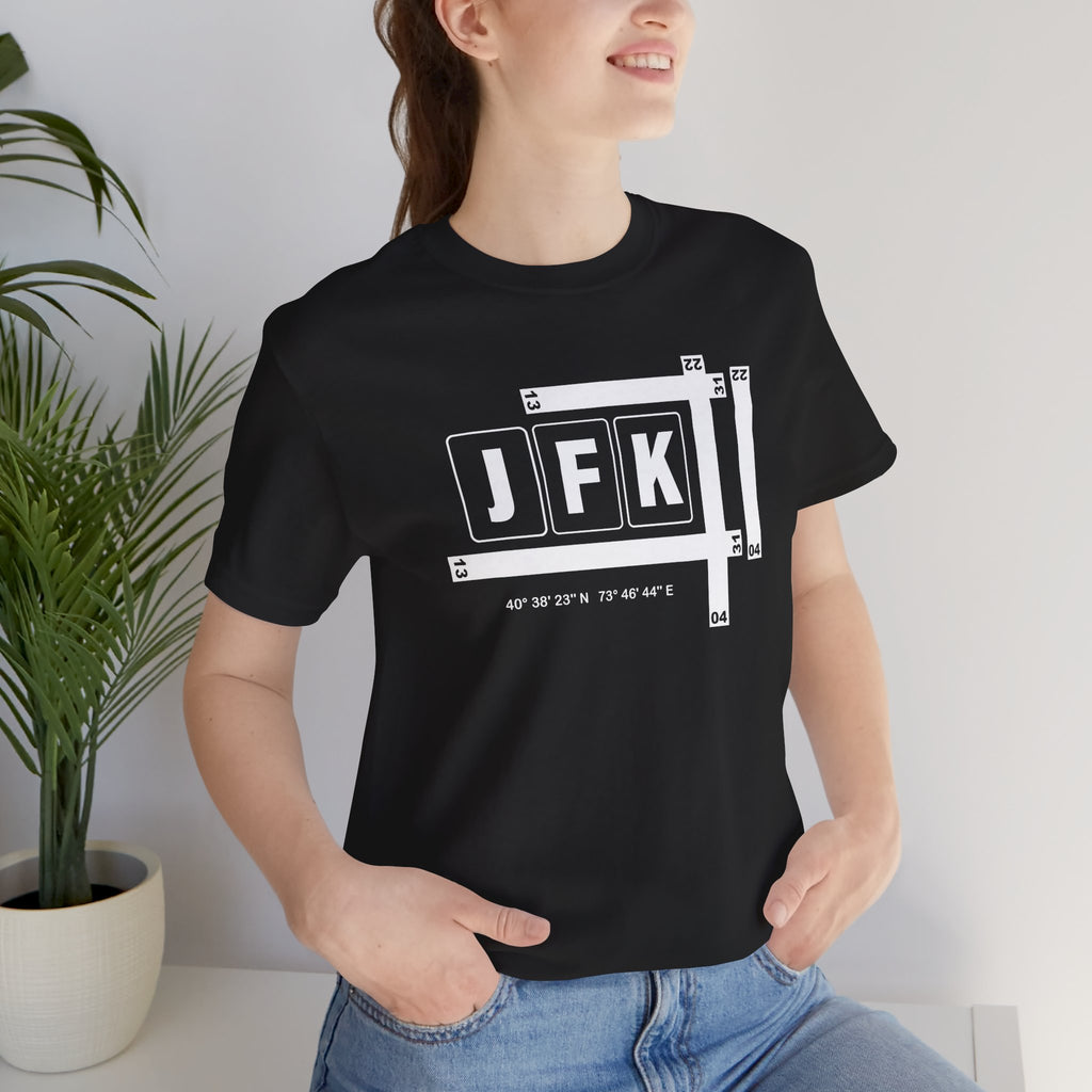 JFK Airport Code Tee Shirt 1