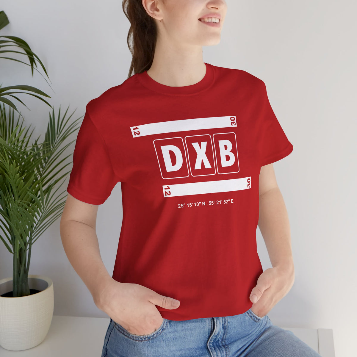 DXB Airport Code Tee Shirt 1