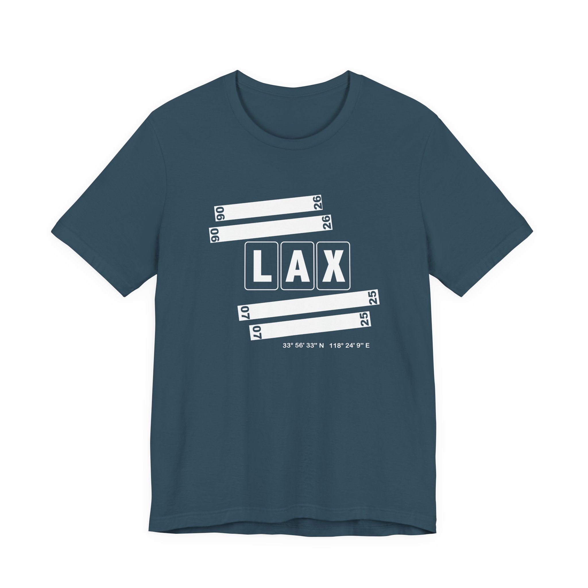 LAX Airport Code Unisex Teeshirt