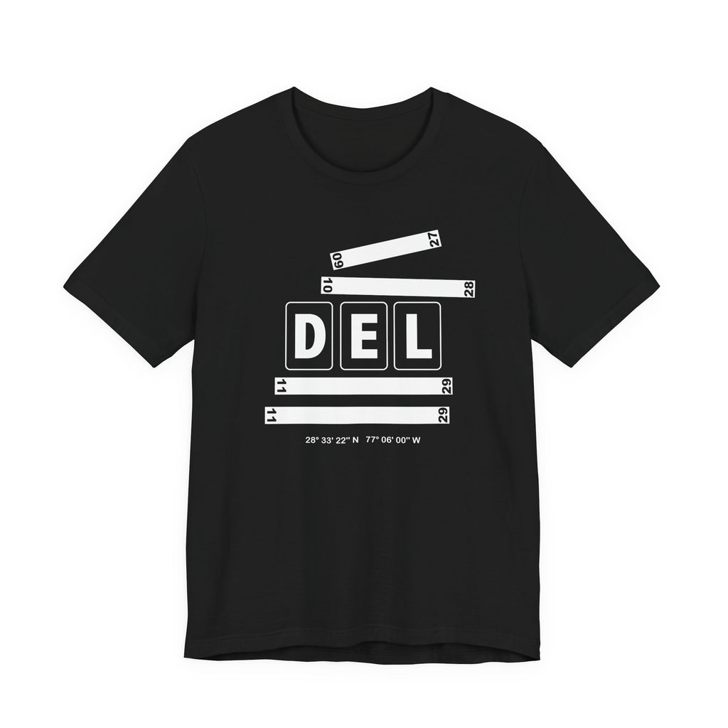 DEL Airport Code Tee Shirt 1
