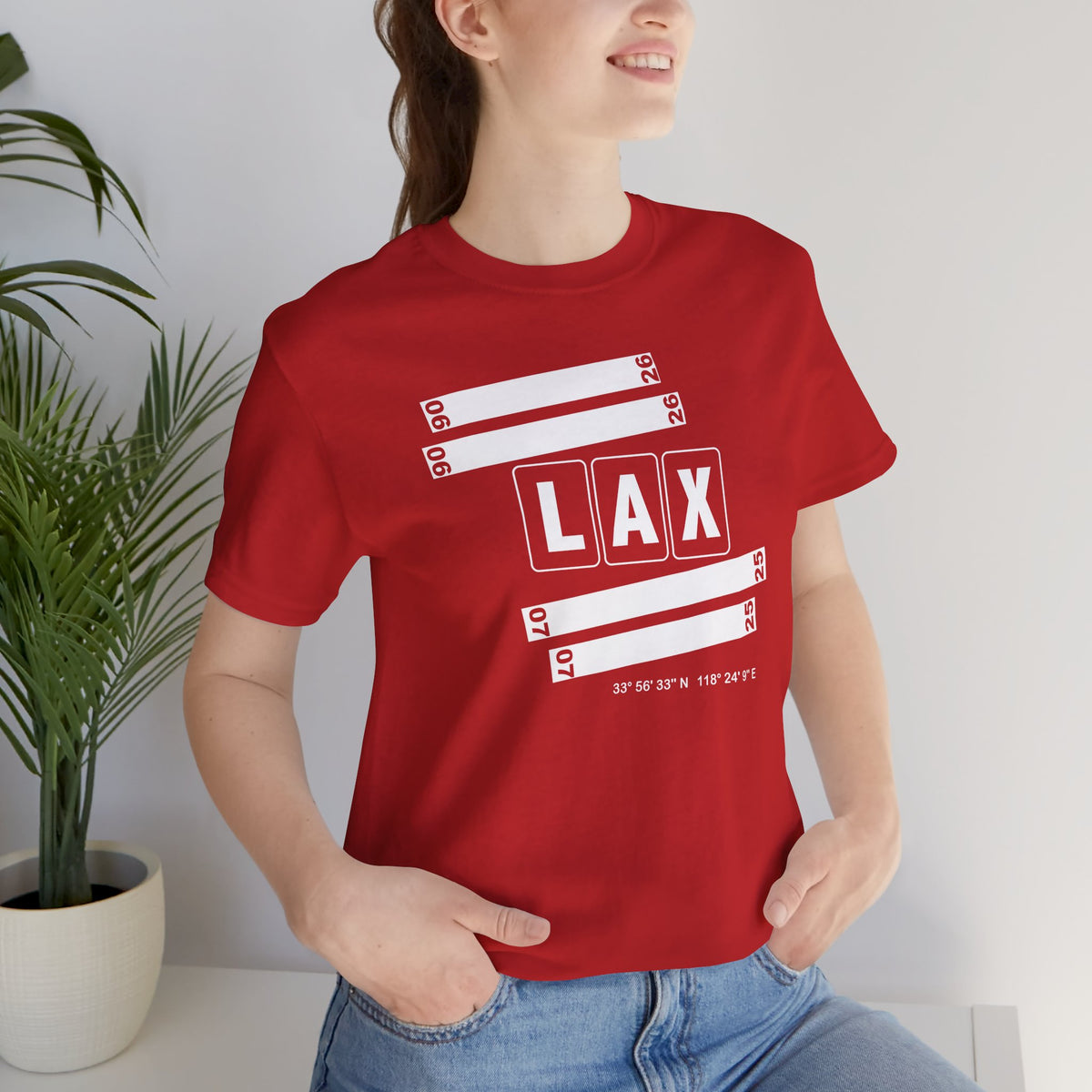 LAX Airport Code Tee Shirt 1
