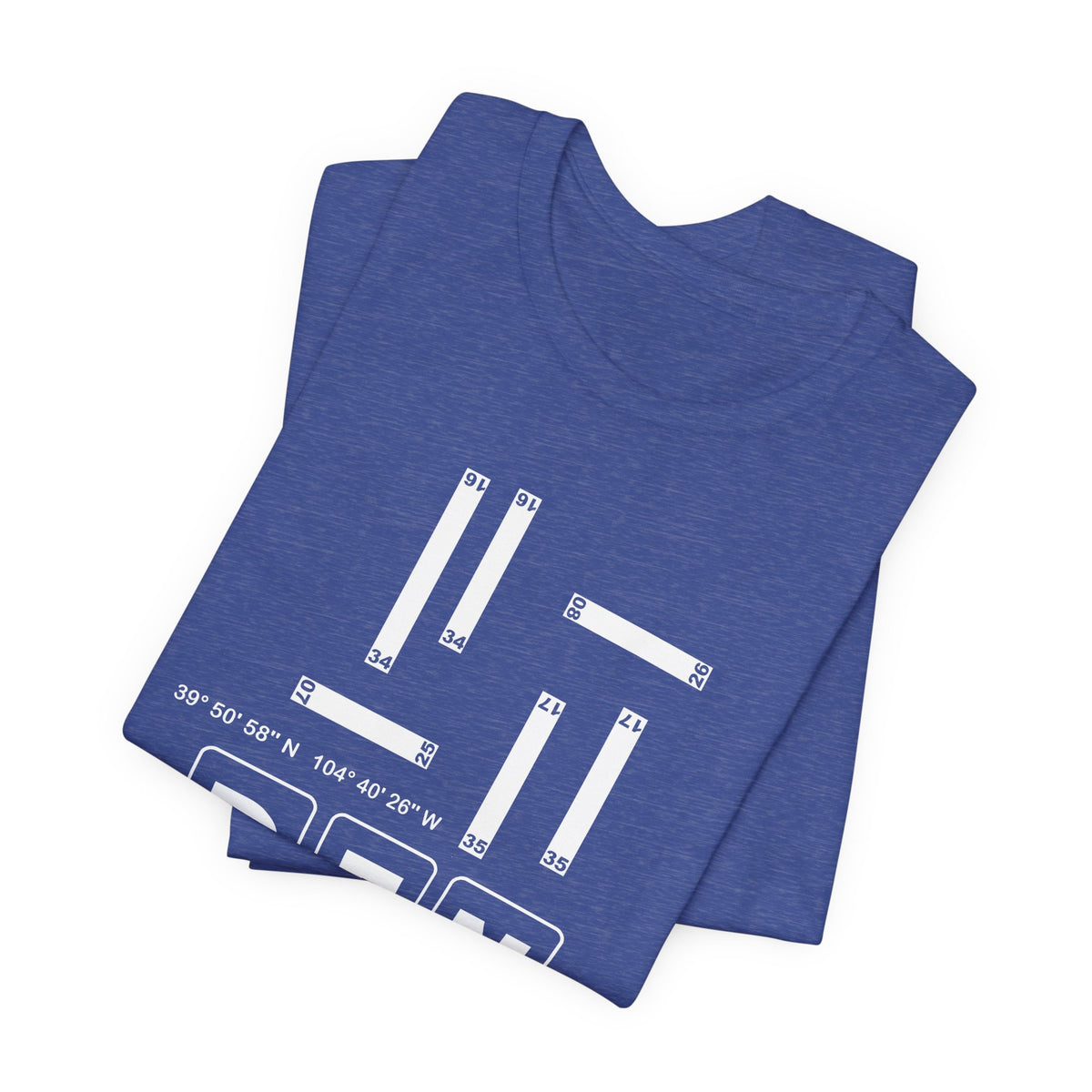 DEN Airport Code Tee Shirt 1