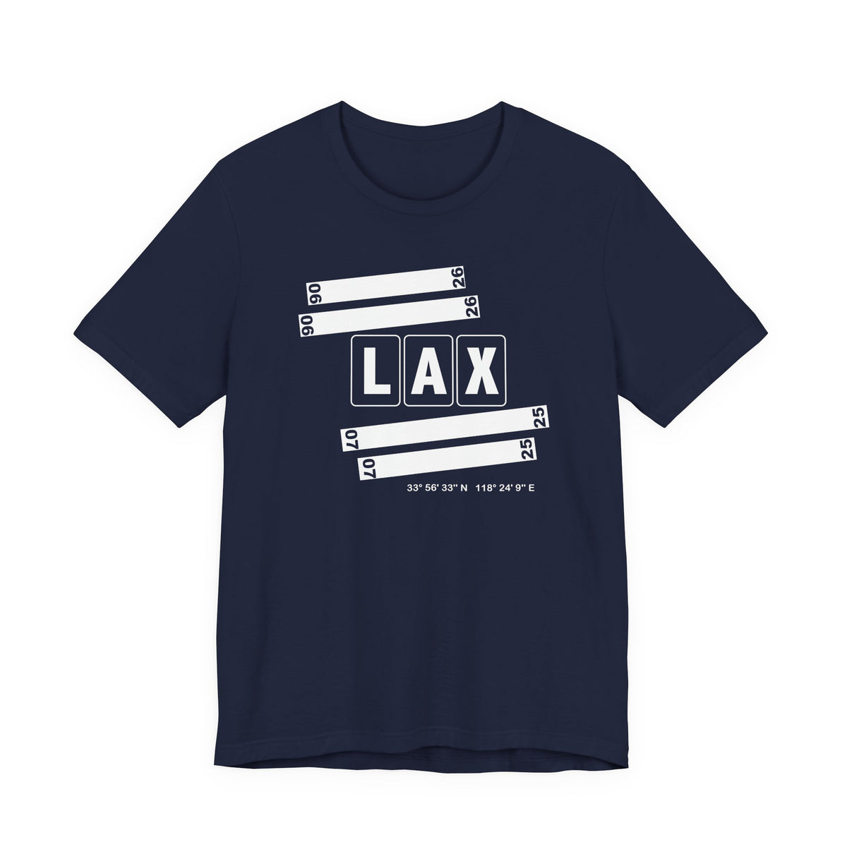 LAX Airport Code Tee Shirt 1