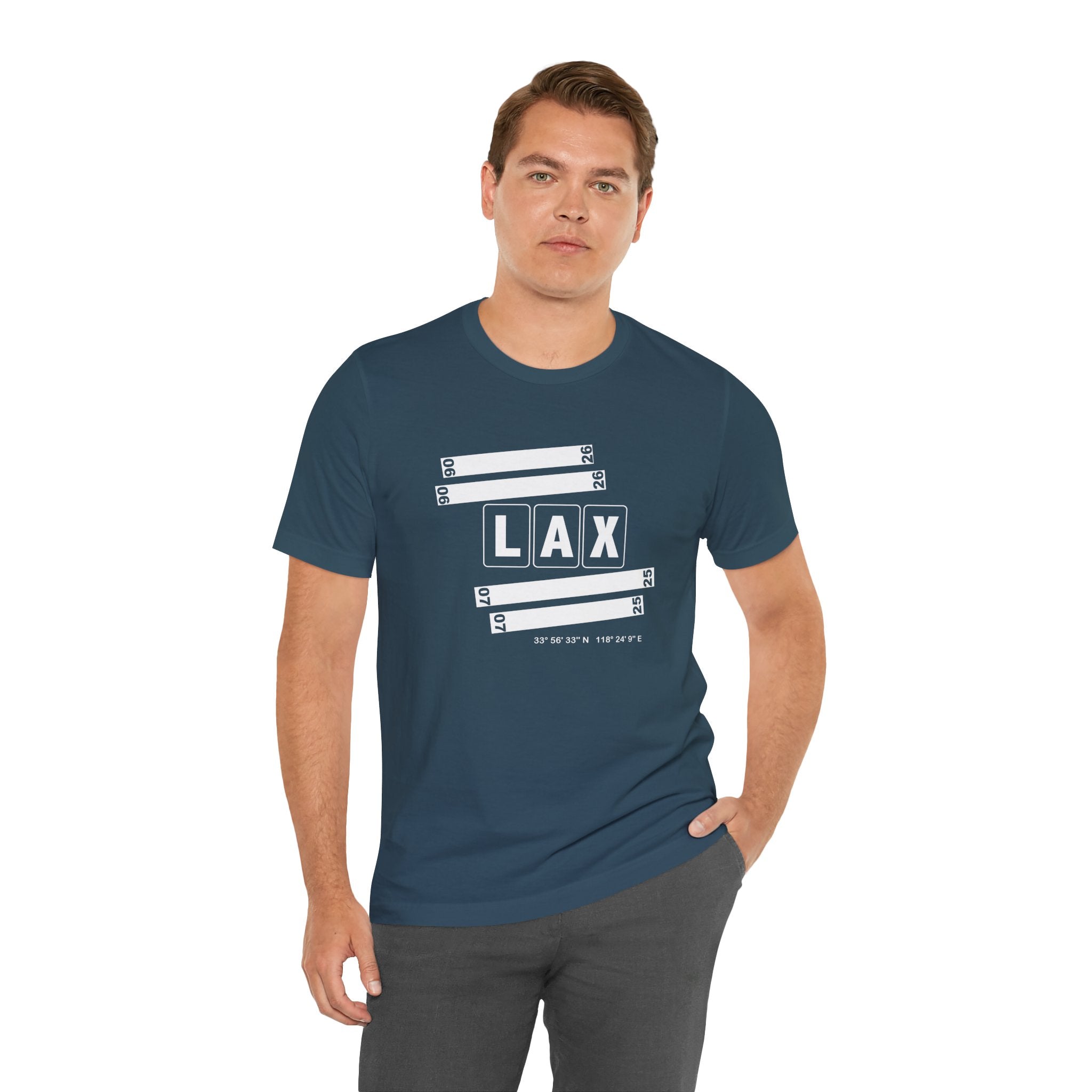 LAX Airport Code Unisex Teeshirt