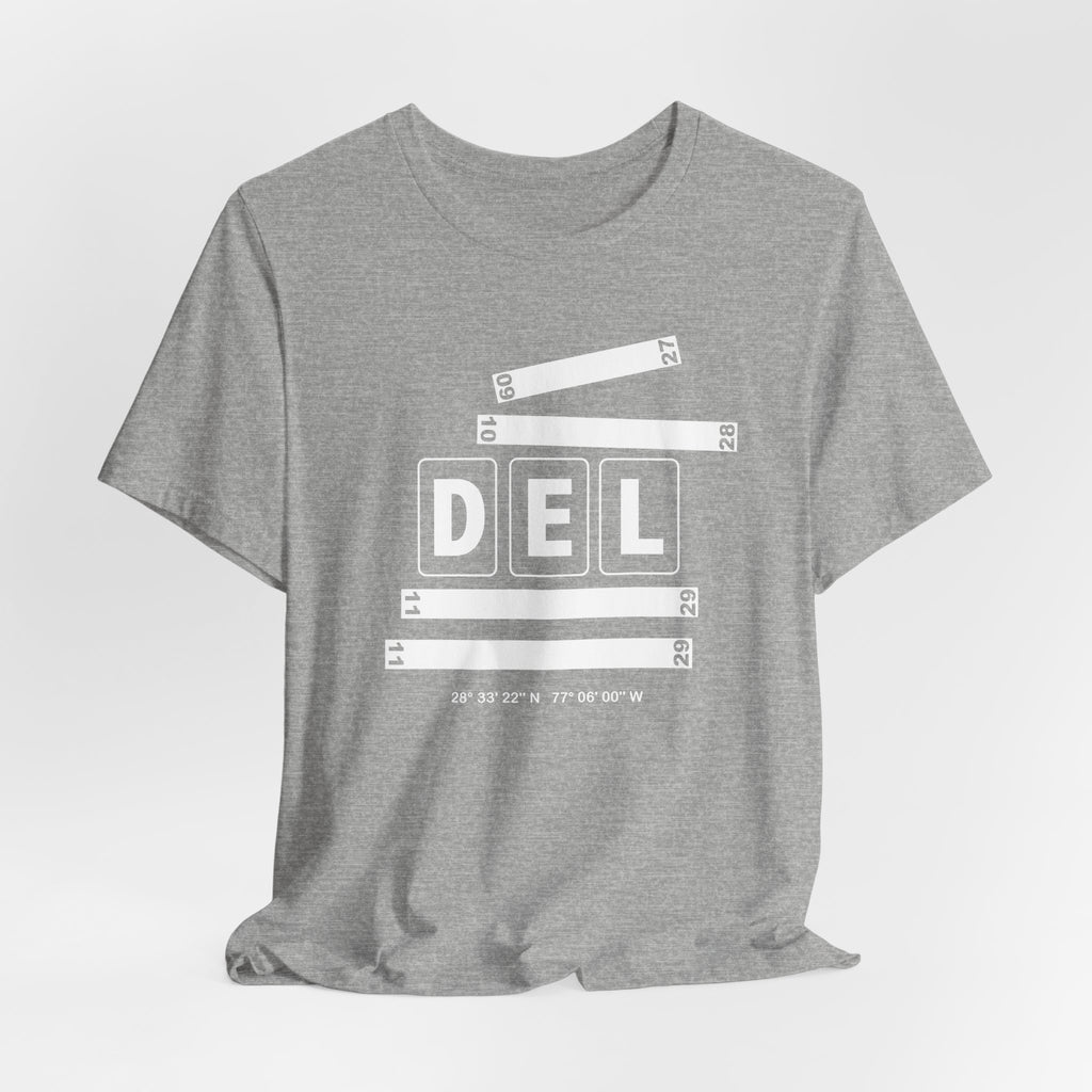 DEL Airport Code Tee Shirt 1