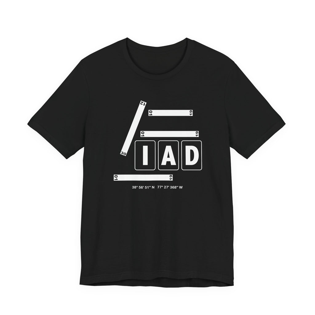 IAD Airport Code Tee Shirt 1