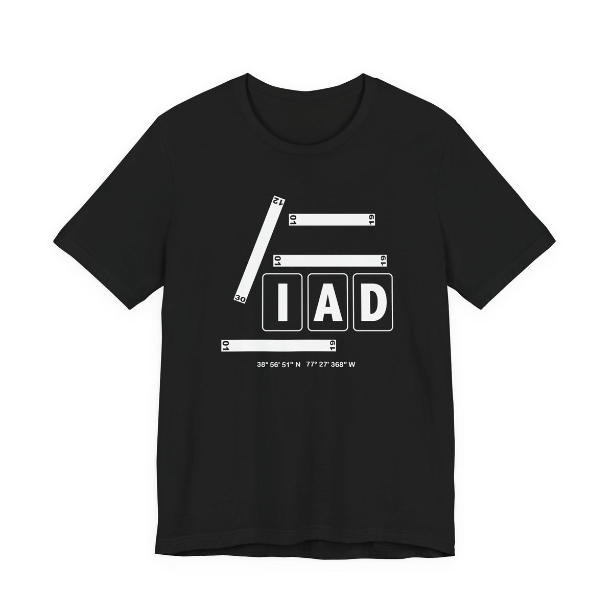 IAD Airport Code Tee Shirt 1