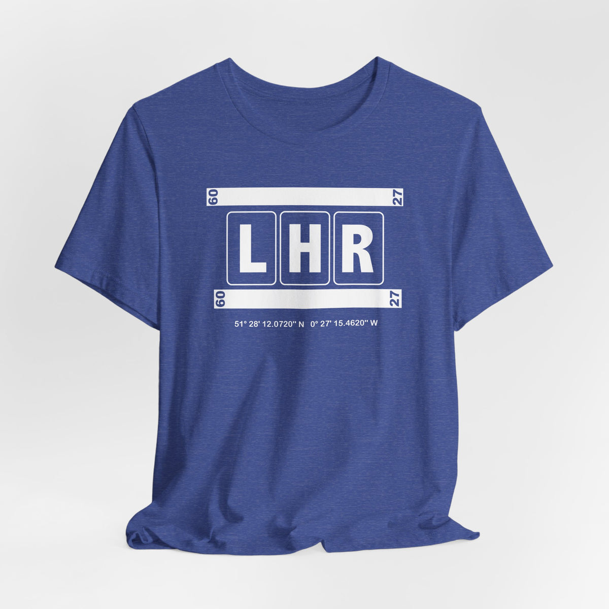 LHR  Airport Code Tee Shirt 1
