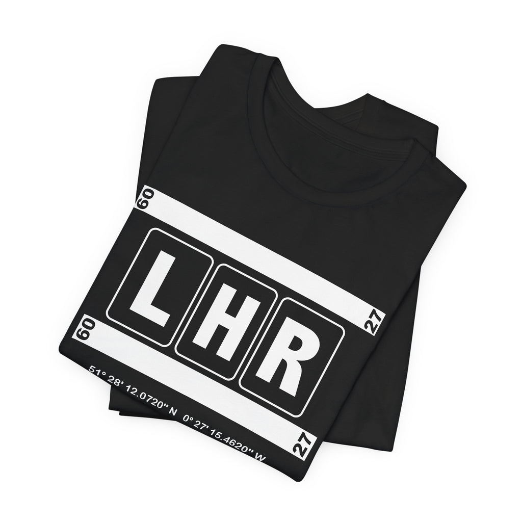 LHR Airport Code Tee Shirt