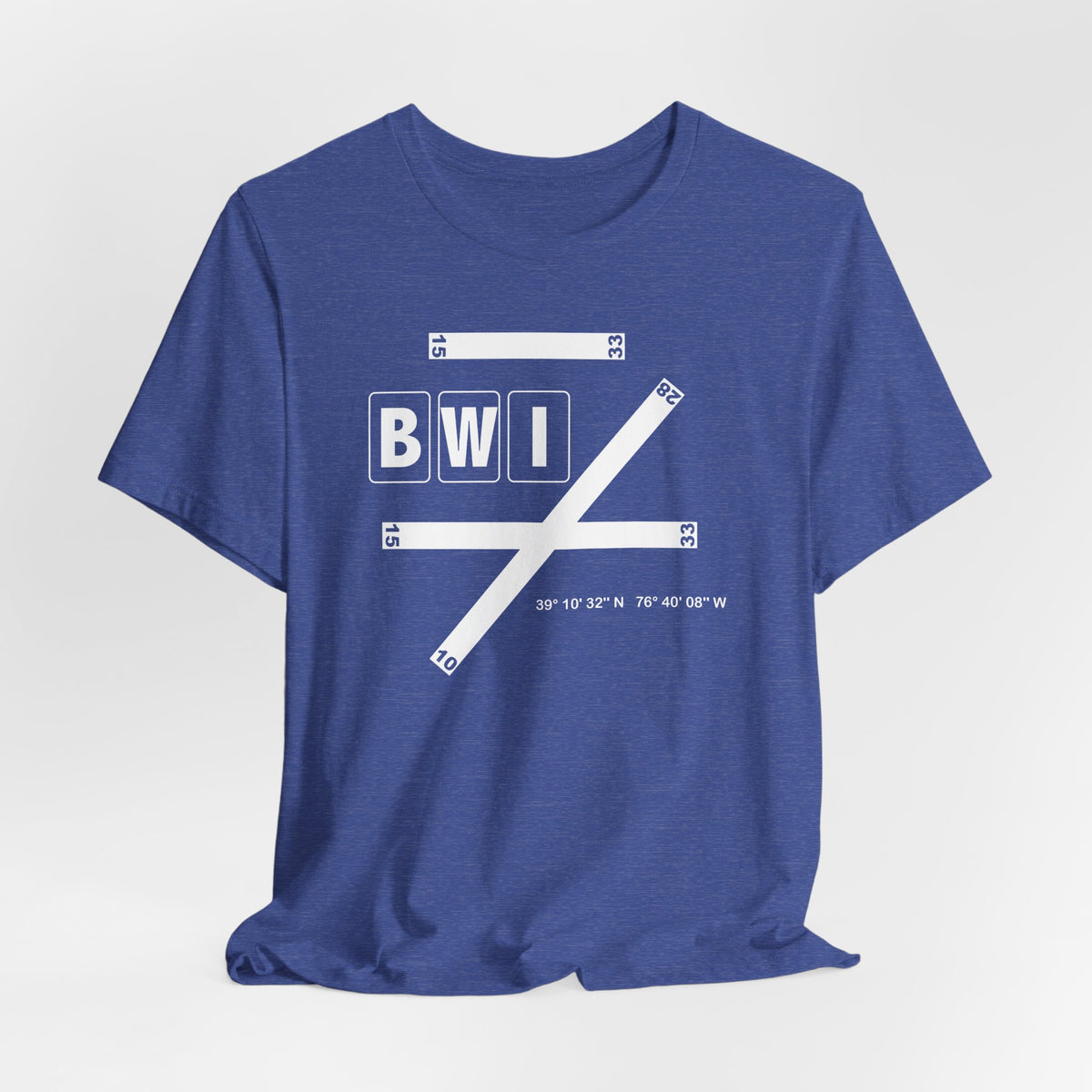 BWI Airport Code Tee Shirt 1