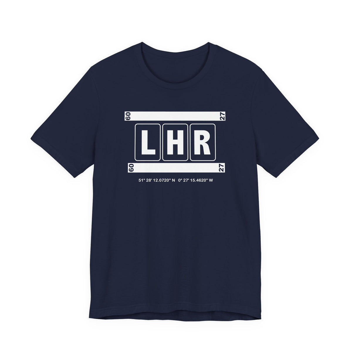 LHR  Airport Code Tee Shirt 1