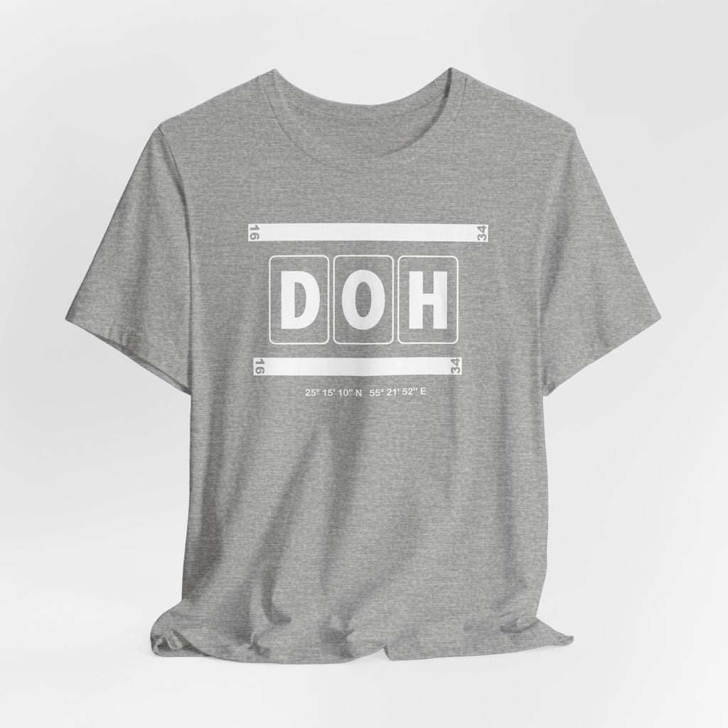 DOH Airport Code Tee Shirt