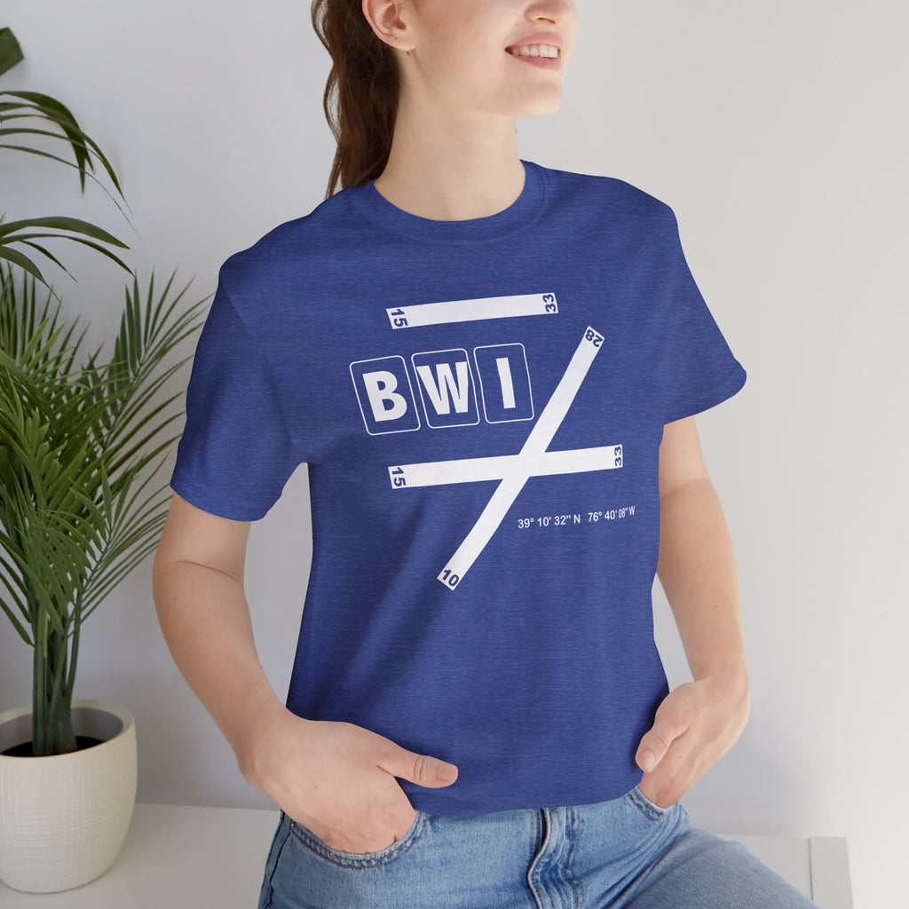 BWI Airport Code Tee Shirt 1