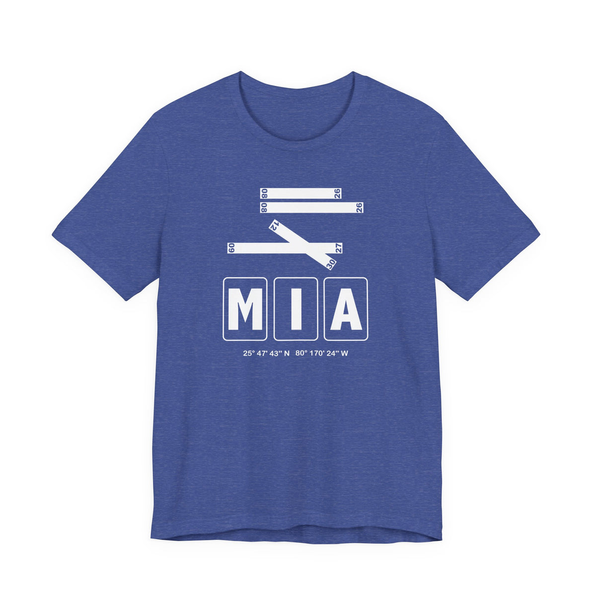 MIA Airport Code Tee Shirt 1