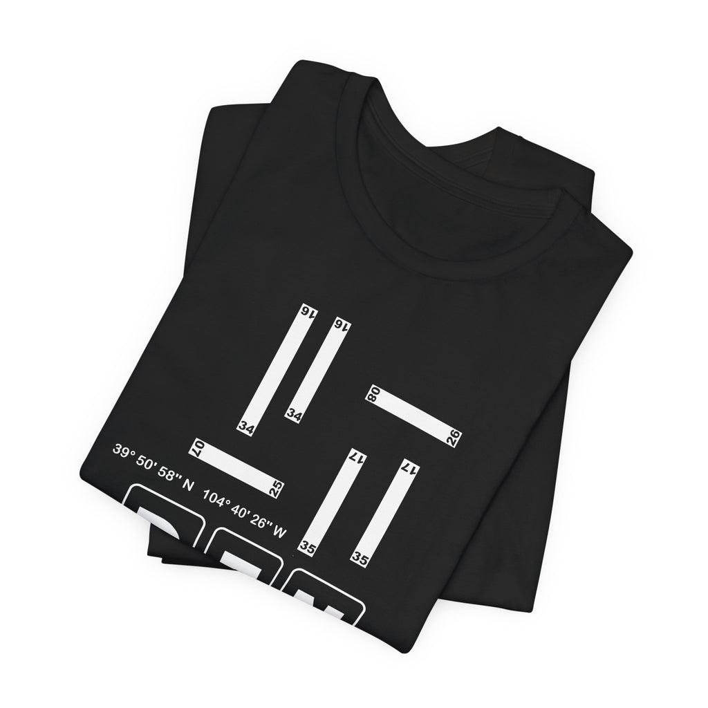 DEN Airport Code Tee Shirt 1