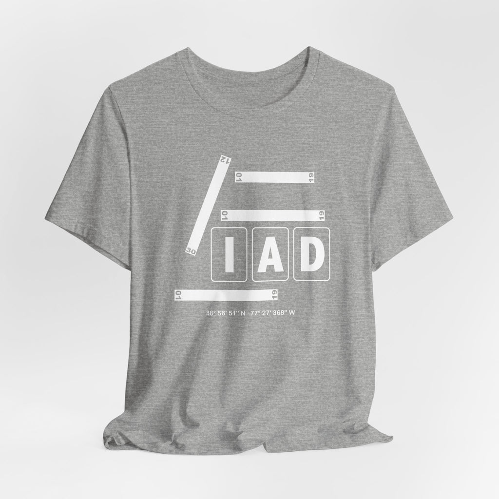 IAD Airport Code Tee Shirt 1