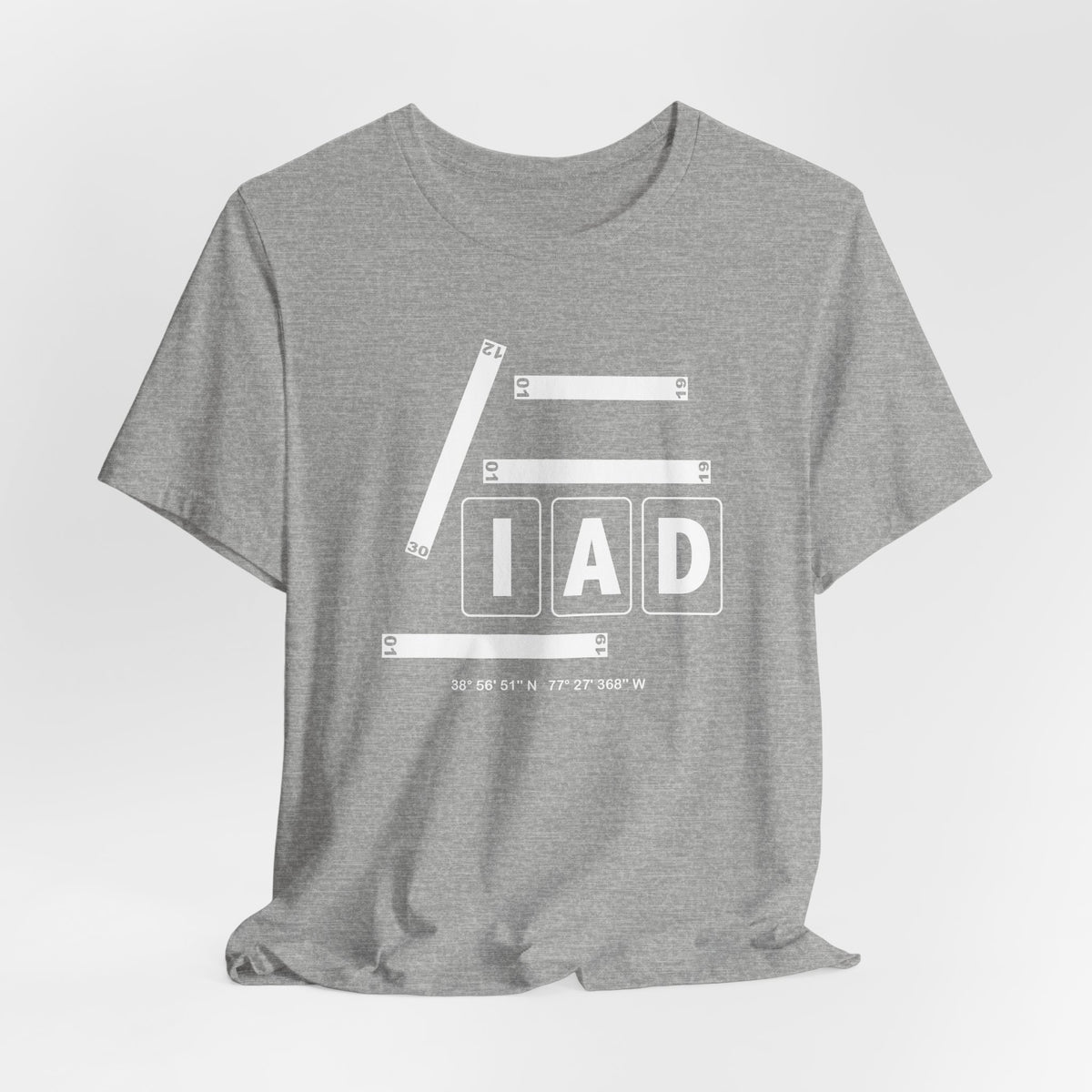 IAD Airport Code Tee Shirt 1