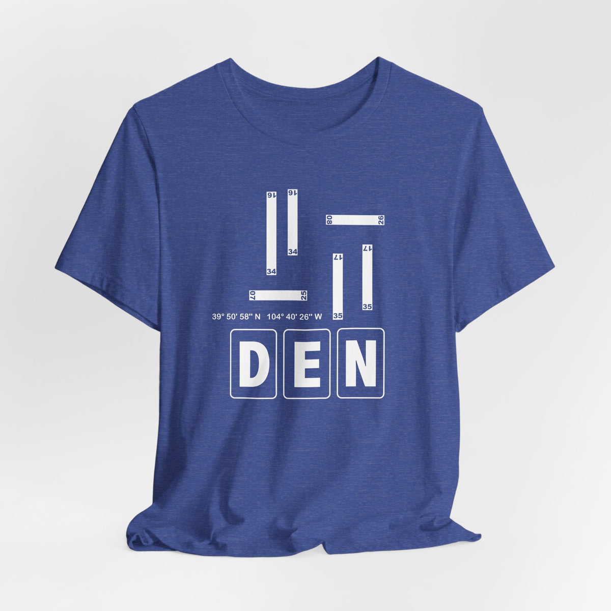 DEN Airport Code Tee Shirt 1