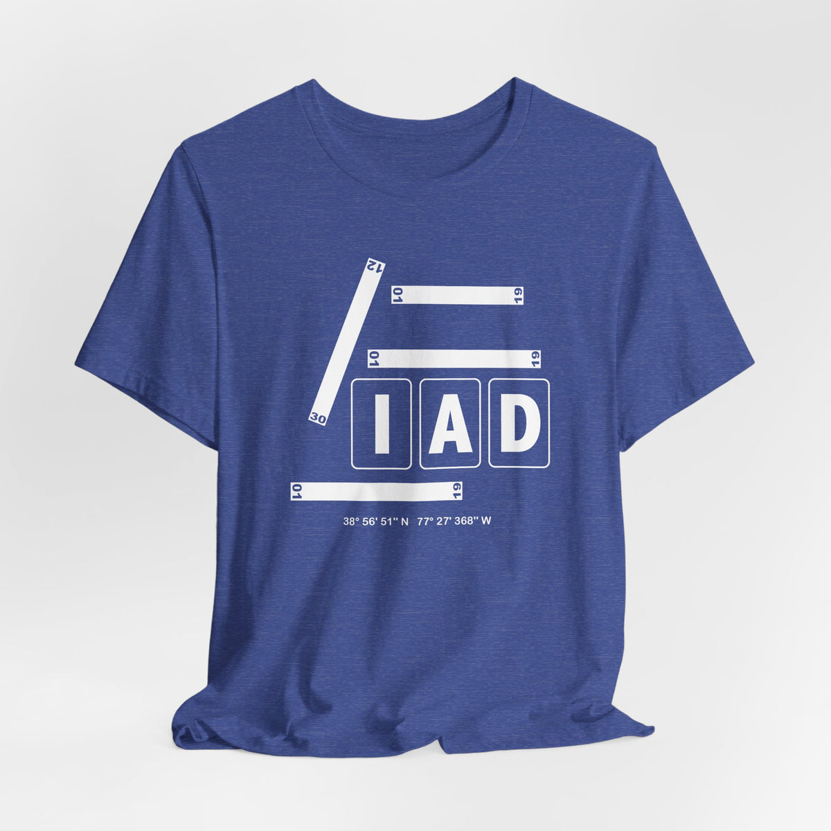 IAD Airport Code Tee Shirt 1