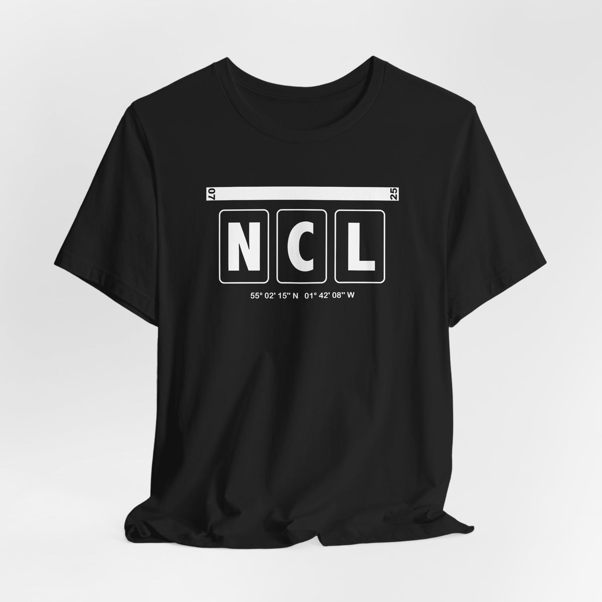 NCL Airport Code Tee Shirt 1
