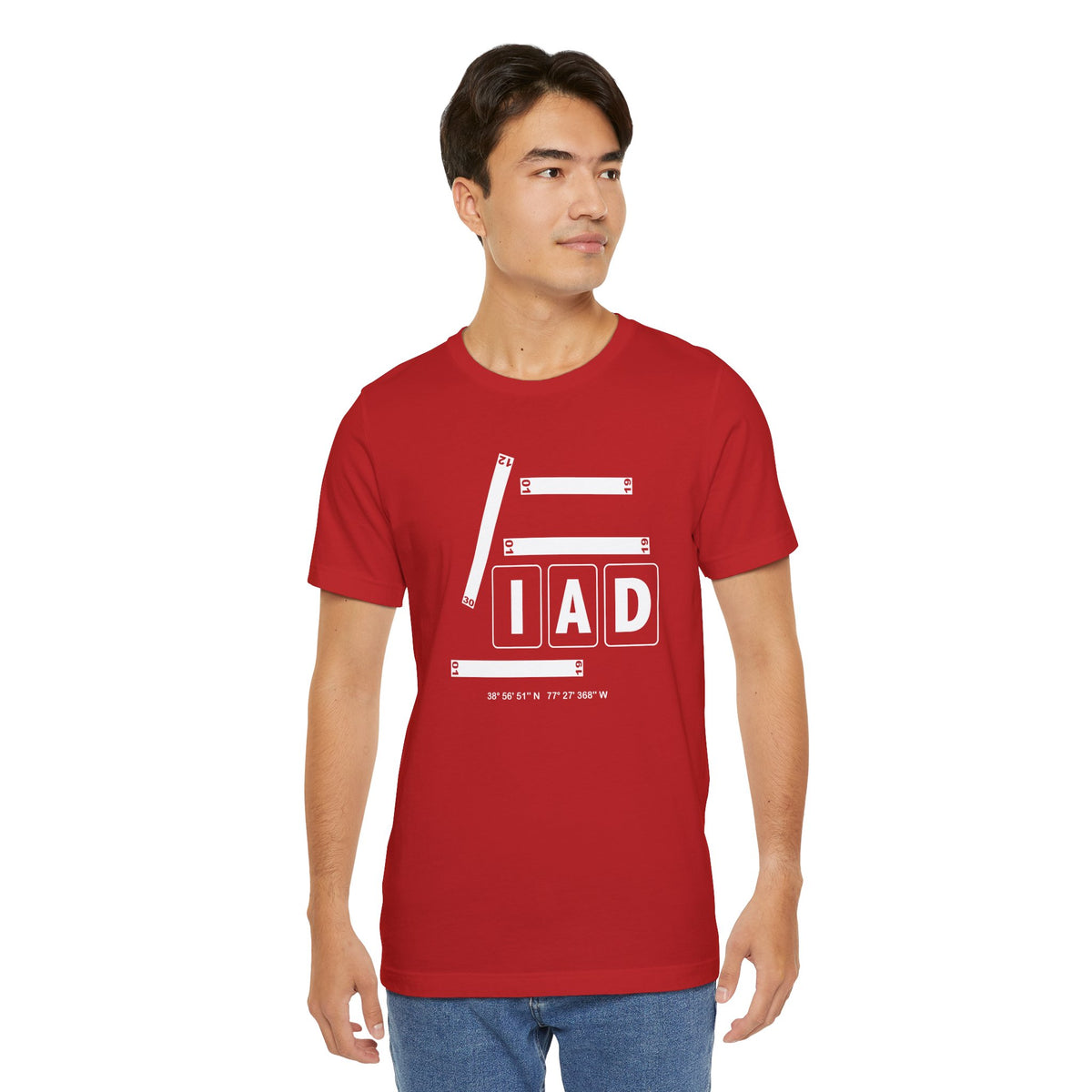 IAD Airport Code Tee Shirt 1