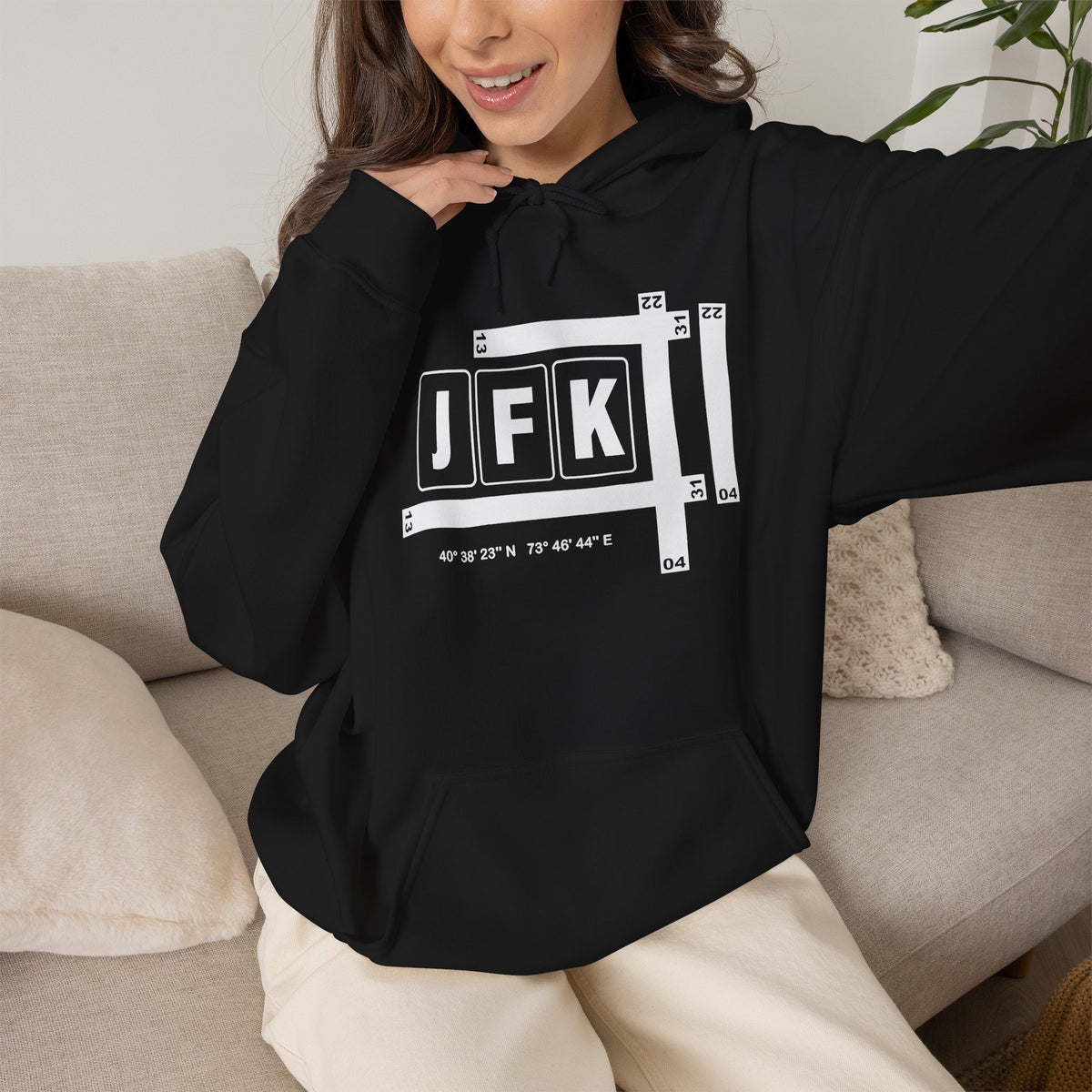 JFK Hooded Sweatshirt