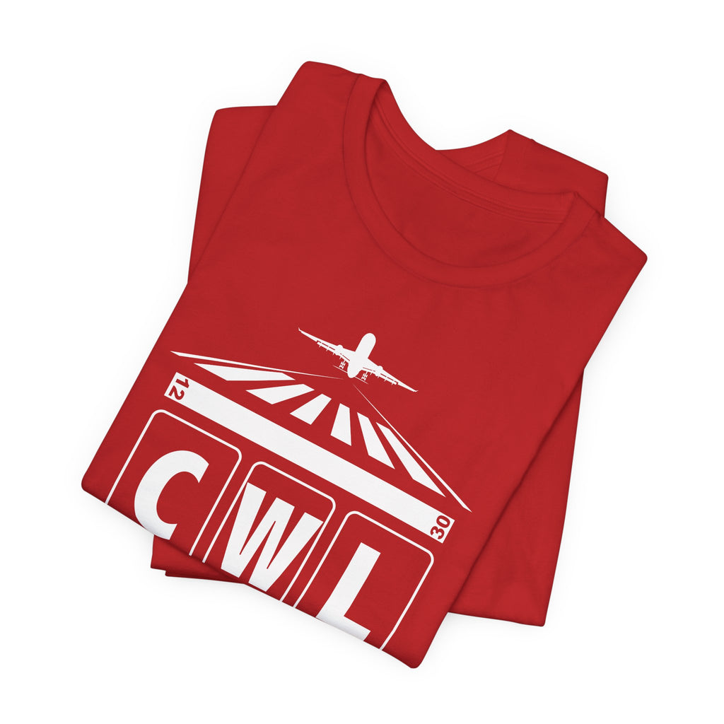 CWL Airport Code Tee Shirt 1