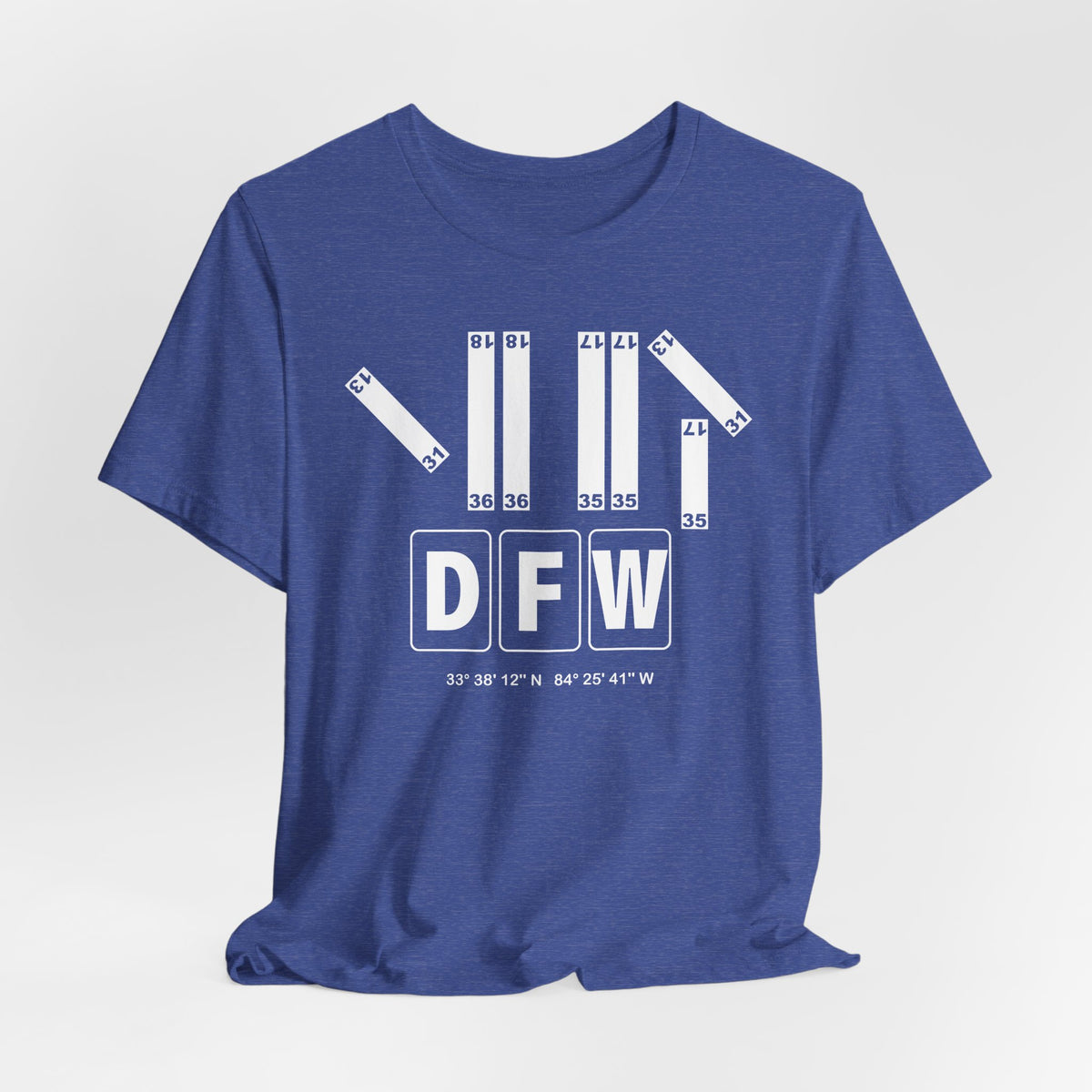 DFW Airport Code Tee Shirt 1