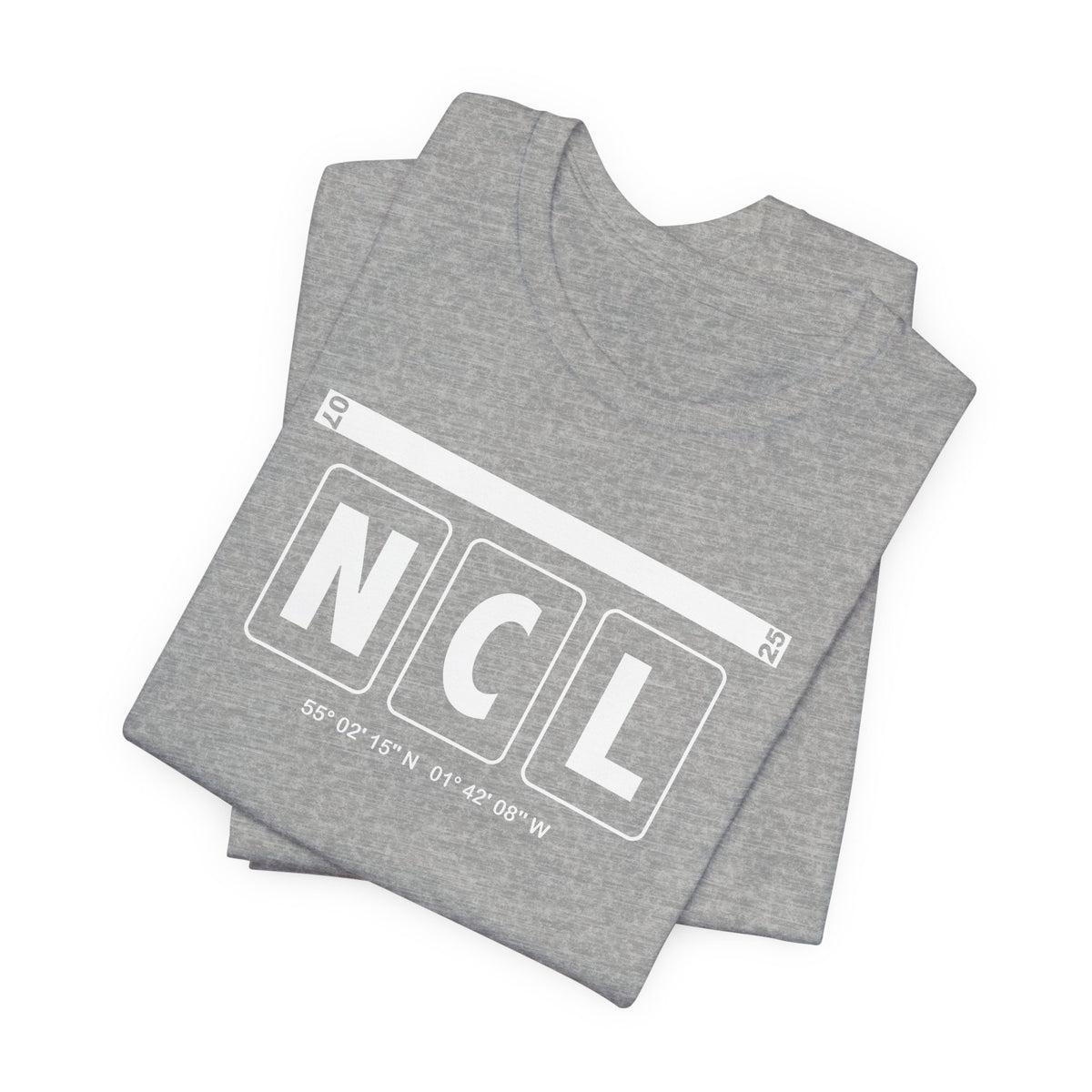 NCL Airport Code Tee Shirt 1