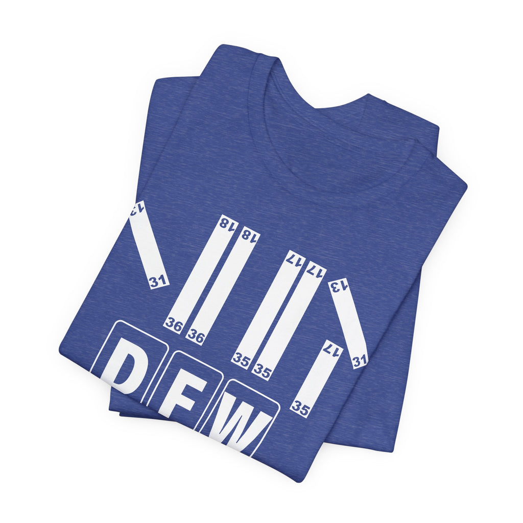 DFW Airport Code Tee Shirt 1