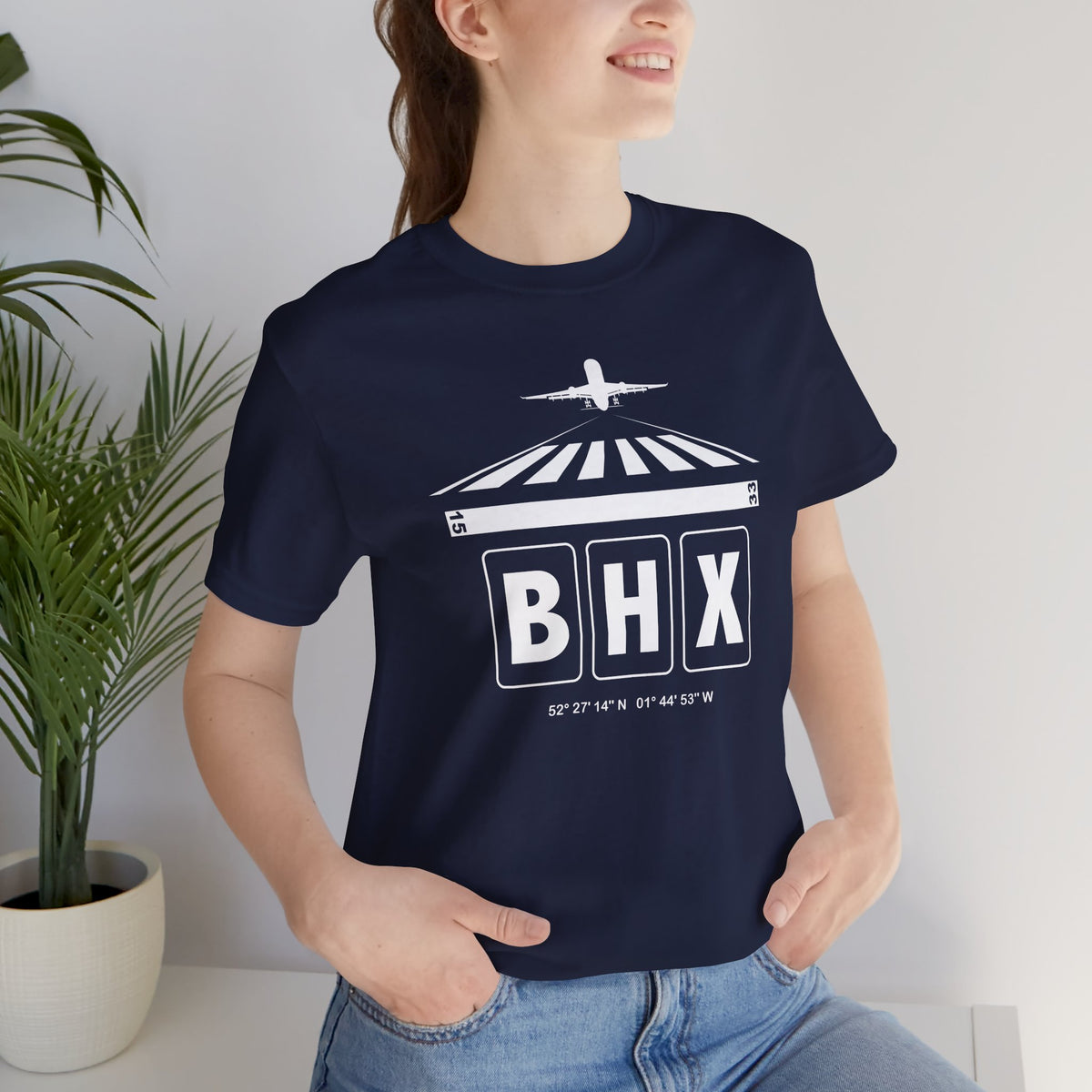 BHX Airport Code Tee Shirt 1