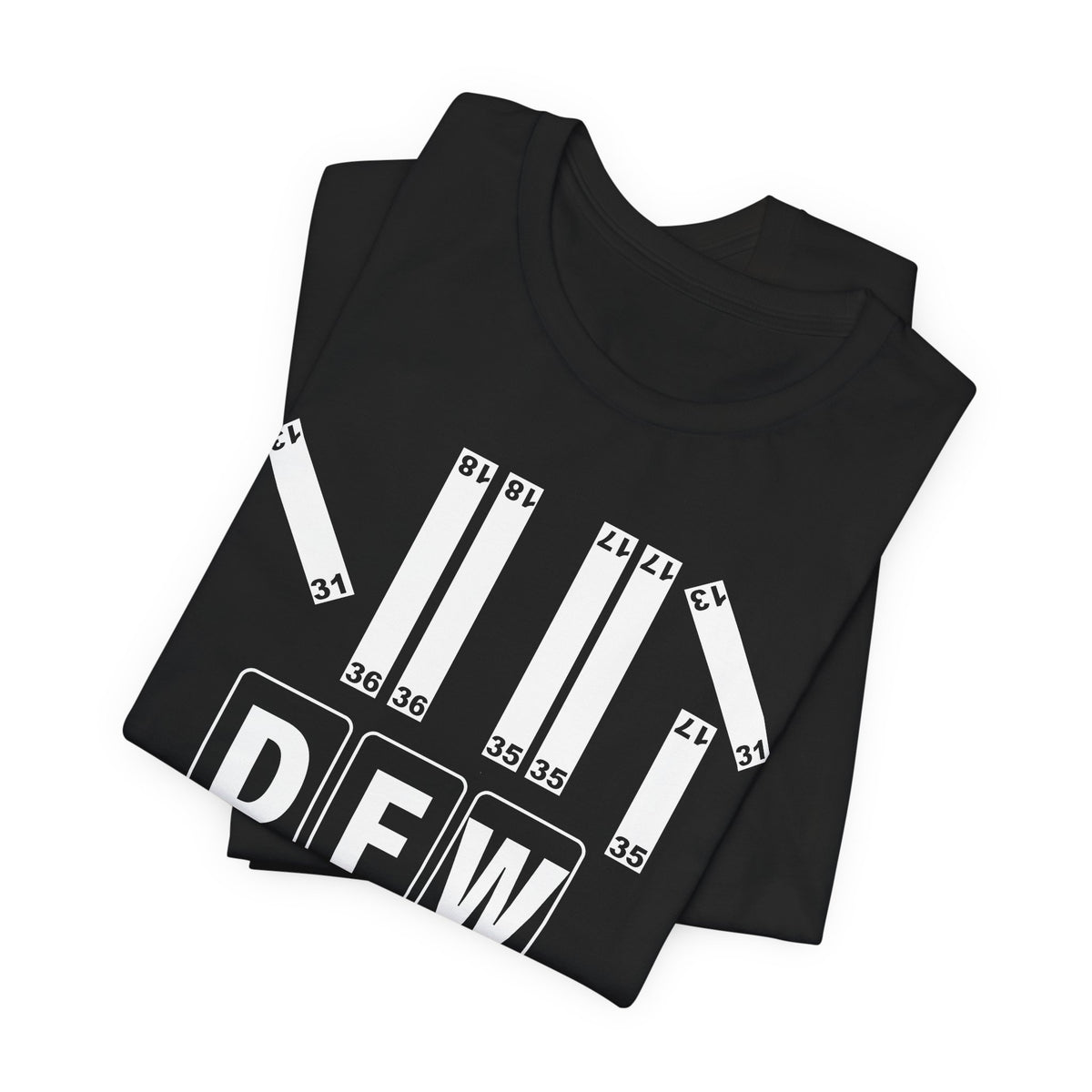 DFW Airport Code Tee Shirt 1