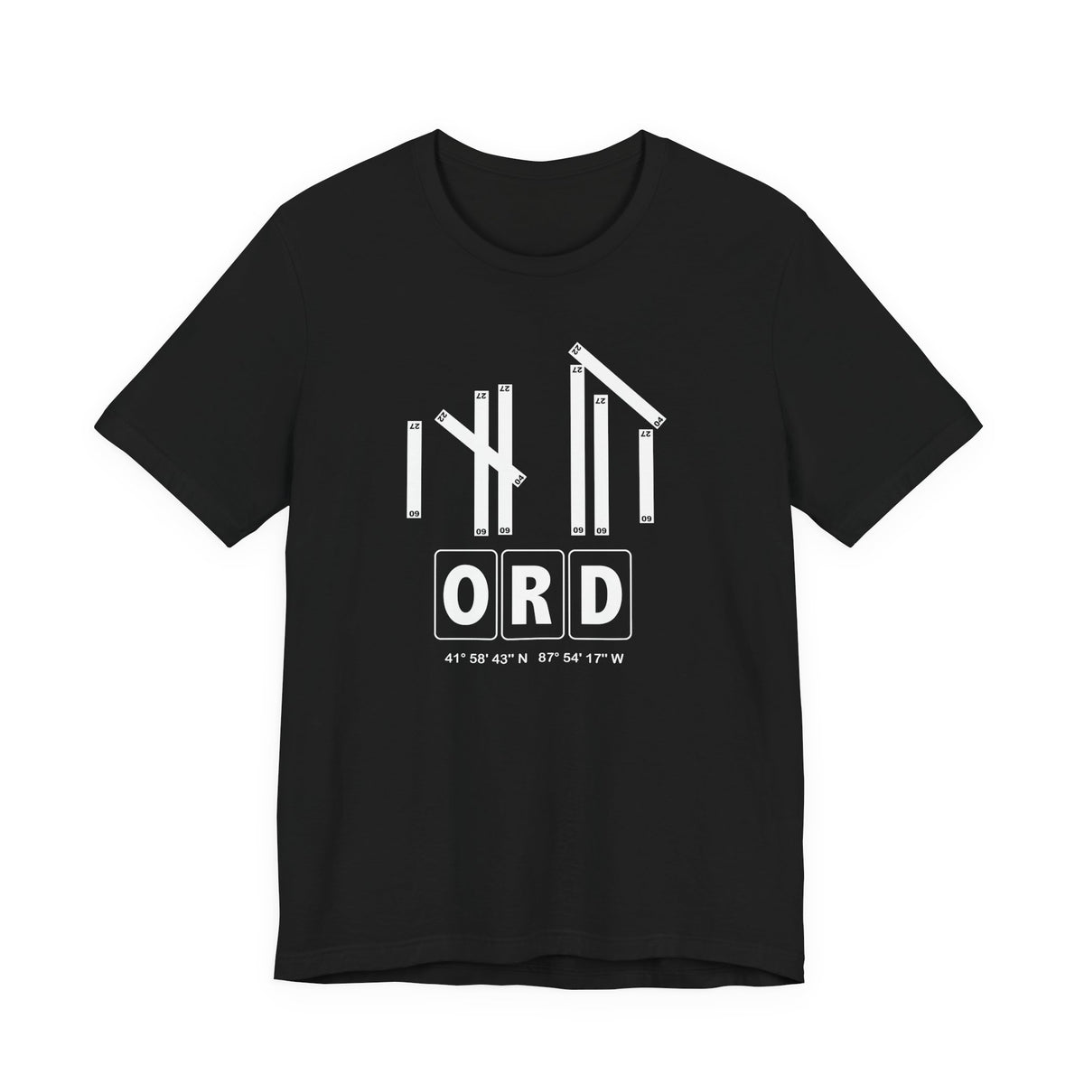 ORD Airport Code Tee Shirt 1