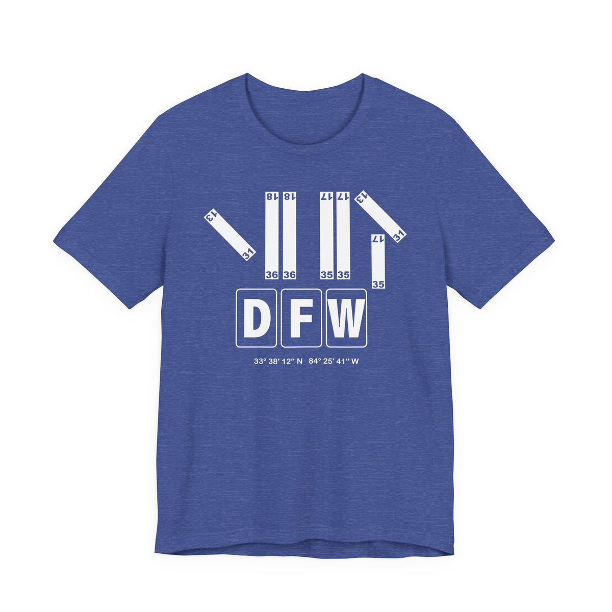 DFW Airport Code Tee Shirt 1