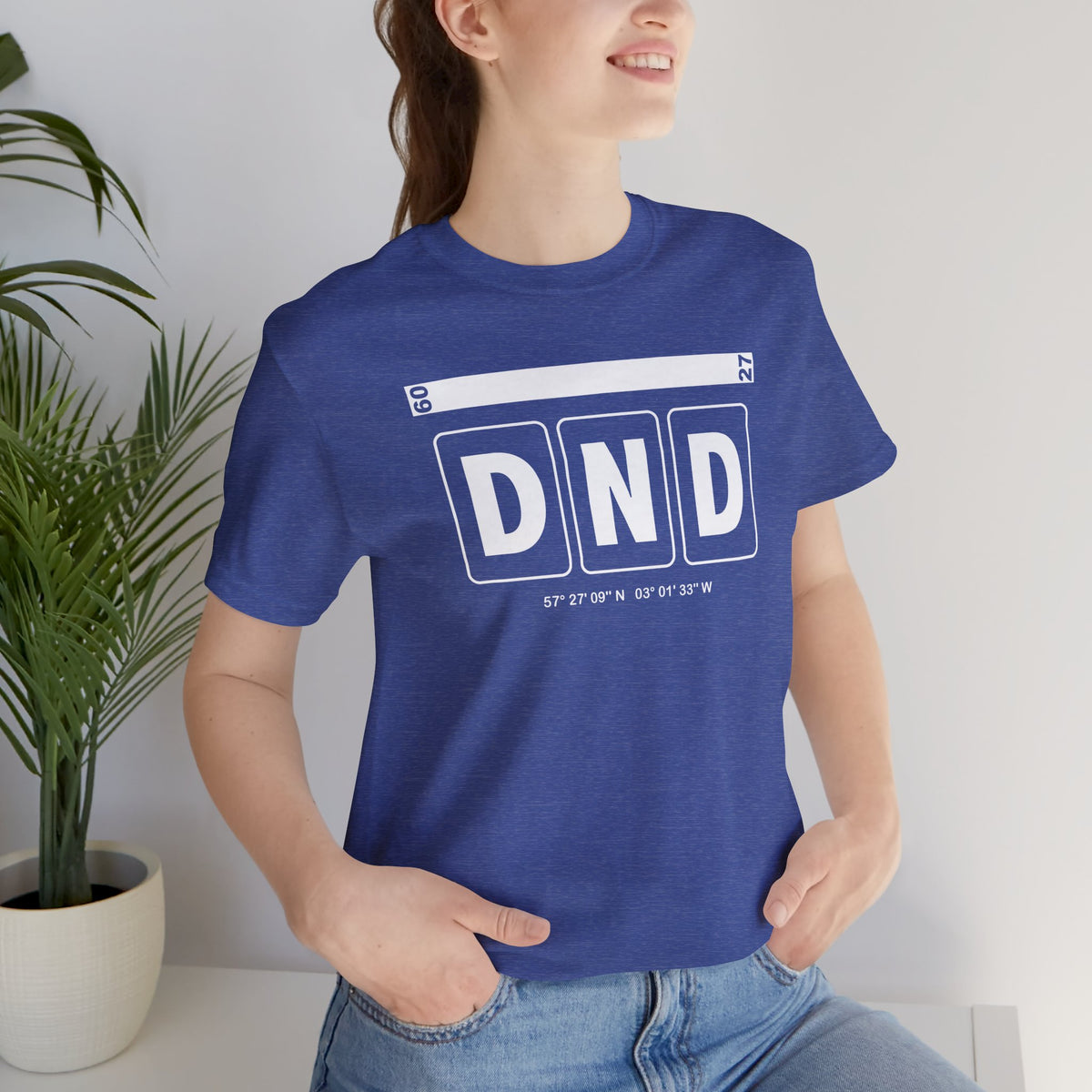 DND Airport Code Tee Shirt 1