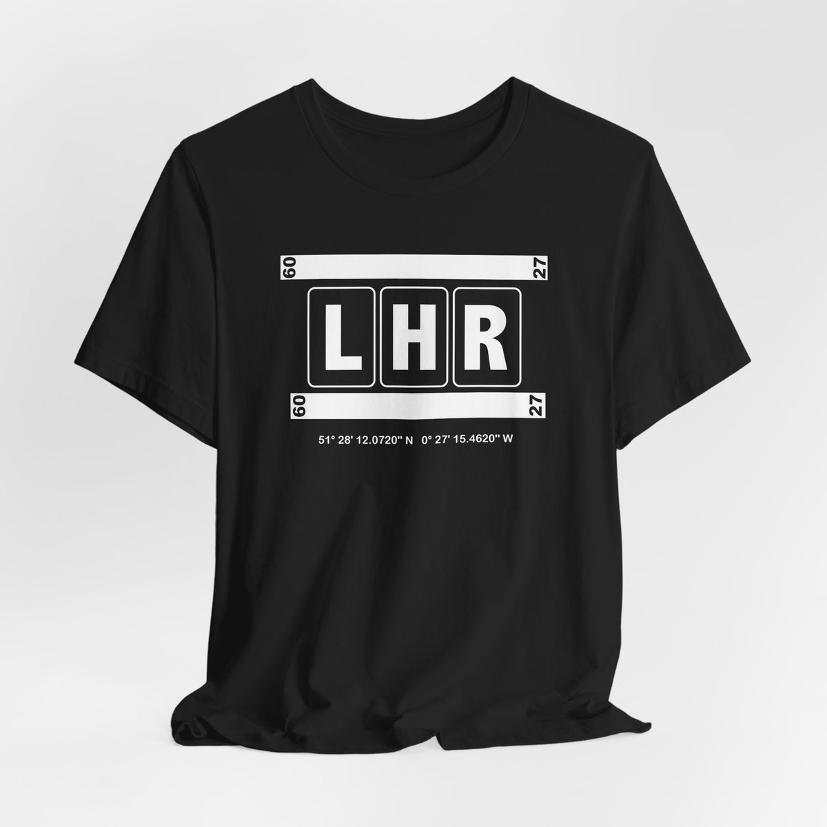 LHR  Airport Code Tee Shirt 1