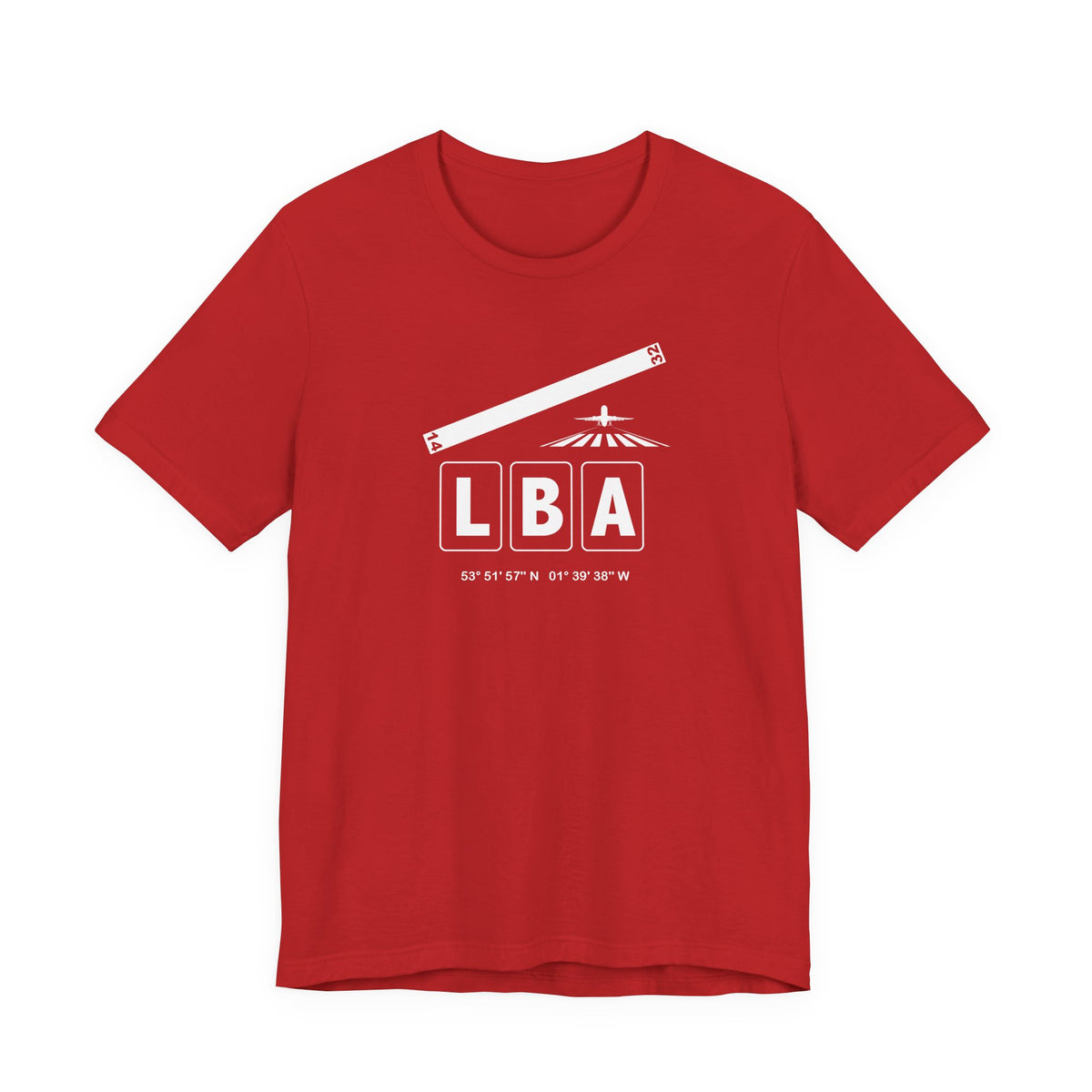 LBA Airport Code Tee Shirt 1